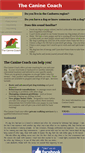 Mobile Screenshot of caninecoach.com.au